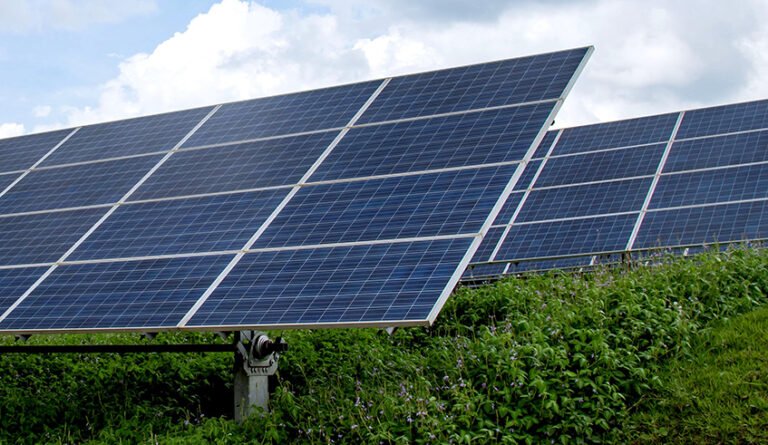 Solar panel installation